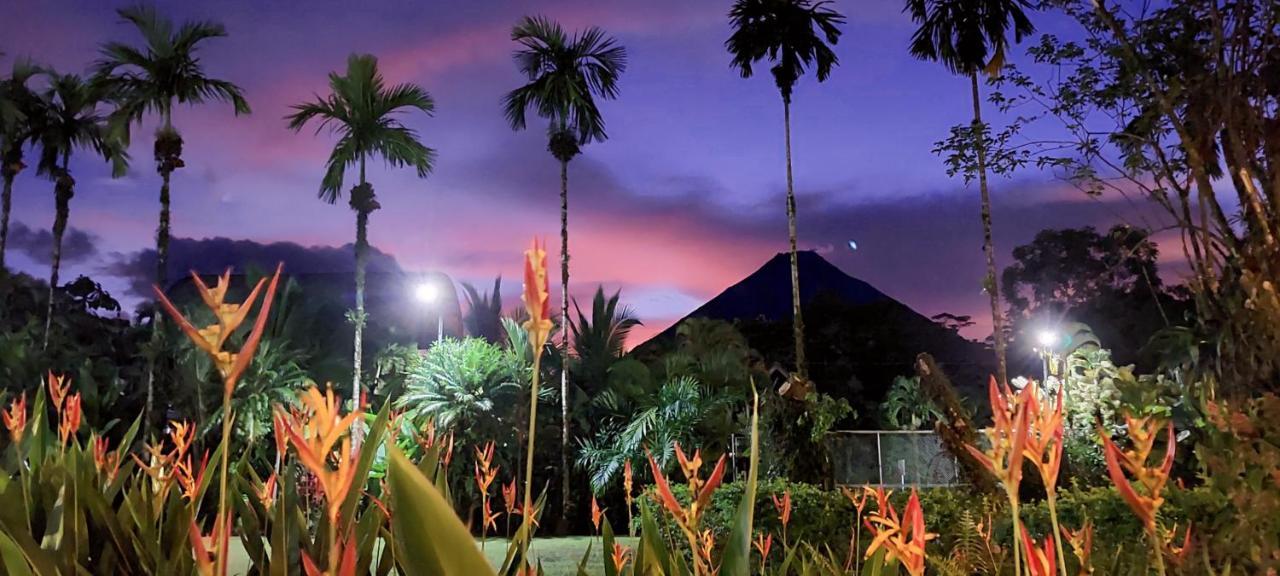 Arenal Backpackers Resort La Fortuna Exteriér fotografie Sunset at the San José International Airport