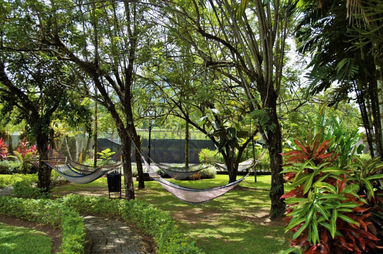 Arenal Backpackers Resort La Fortuna Exteriér fotografie Hammocks at the University of Hawaii at Hilo